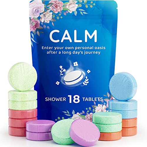 18-Pack Shower Steamers Aromatherapy, Shower Bath Bombs with Individually Wrapped, Variety Shower Tablets, Mothers Day Presents for Mom, Birthday Presents for Women