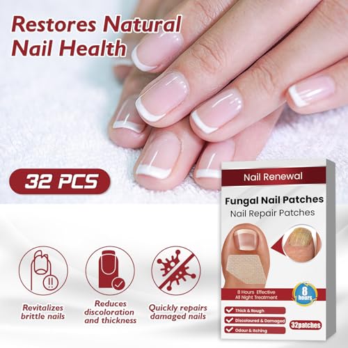 Fungus Nail Treatment Patch, Foot Fungus Treatment Extra Strength, Nail Fungal Patches for Toenail, Fungus Nail Treatment, Toe Nail Fungus Treatments, Yellow Toenail Patch for Fungi Nail