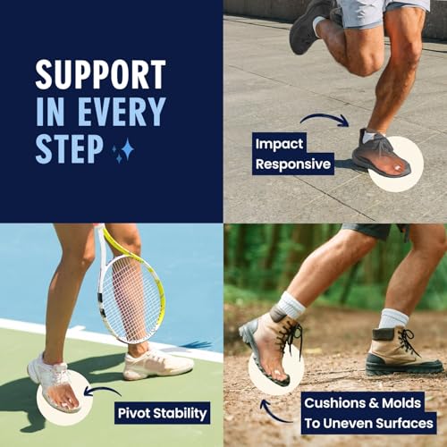 Dr. Frederick's Original Hammer Toe Gels - 2 Pairs - Hammertoe Support Crest for Women & Men - Cushion & Temporary Splint for Toe Alignment, Crooked Toes, and Pain Relief - White - 1 Loop Design