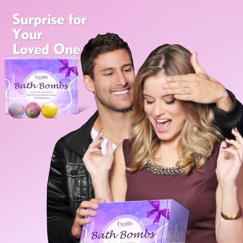 Bath Bombs for Women, 20 Pcs Handmade Bubble Bathbombs Gift Set, Shea & Coco Butter Dry Skin Moisturize, SPA Relaxing Gifts for Women & Men, Her, Girls, Wife, Birthday (Package May Vary)