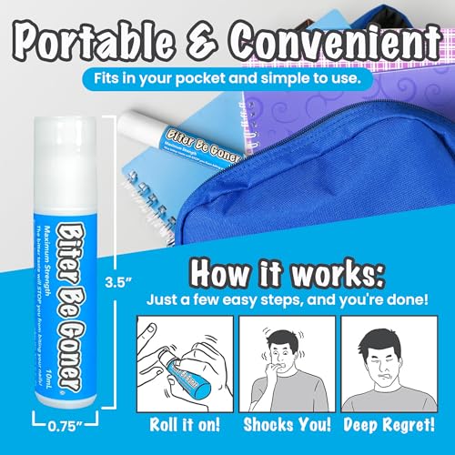 Nail Deterrent, Treatment for Kids and Adults, Non-Glossy Invisible Coating, Stop Nail Biting and Thumb Sucking Today, 0.3 Fl Oz