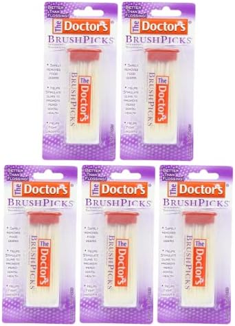 The Doctor's BrushPicks - 120 ct, Pack of 5