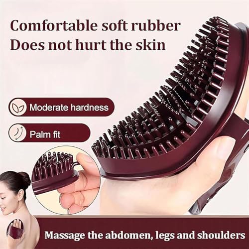 Meridian Massage Brush, Beauty Salon Professional Custom Meridian Brush, Full Body Relaxation (2, Count, 2)