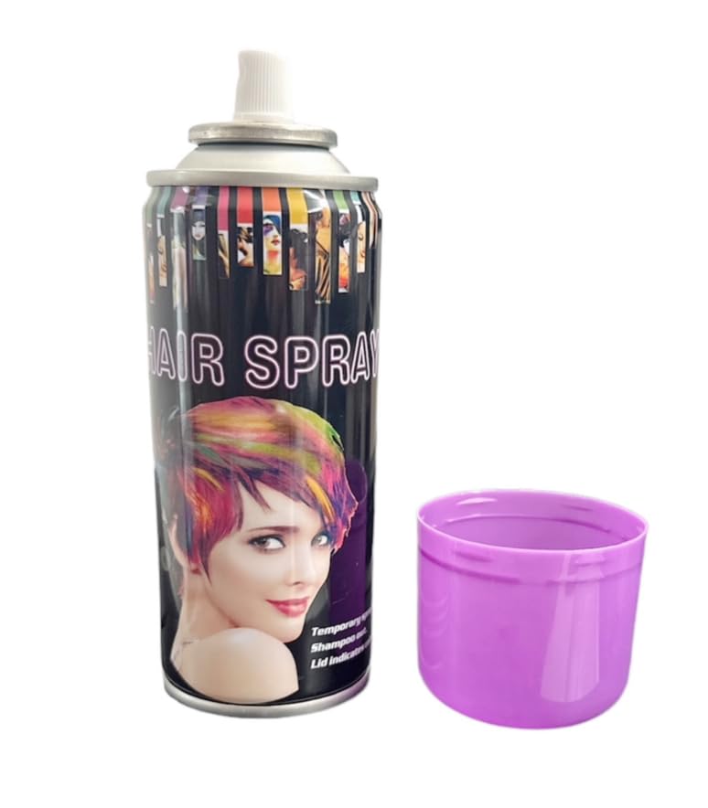Temporary Hair Color Spray Birthday Party,New Year Party,Celebration 3OZ- Case (6 Cans) - 6 Colors