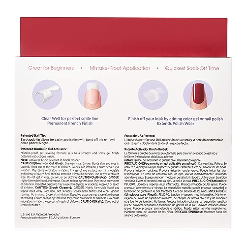 KISS Brush-On Gel Nail Kit