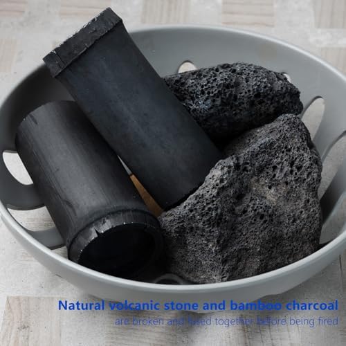 Natural Volcanic Pumice Stone for Feet & Hands. Foot Scrubber for Dead Skin Remover & Deep Cleansing, Cone Shape Stone for Hard-to-Reach Areas Corn Removal, 2 Pcs, Ready-to-Gift Design