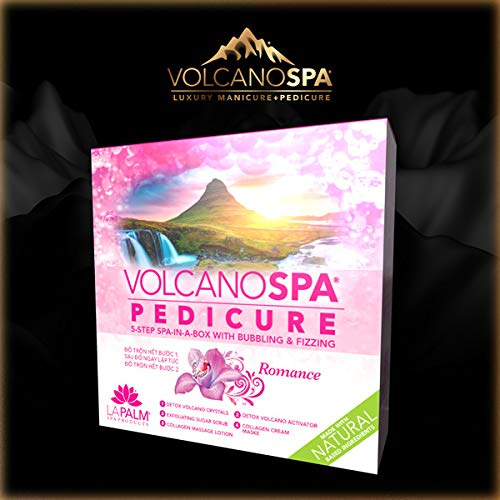 Volcano Spa Pedicure 7 scents 5 Step Spa -In a BOX, 7 PK