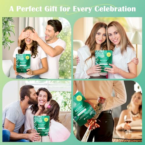 Eucalyptus Mint Shower Steamers 18 Pack - Includes Opener for Easy Opening, Eucalyptus for Shower, Aromatherapy Birthday Gifts for Women & Men, Essential Oil Bombs for Home Spa & Self Care Relaxation