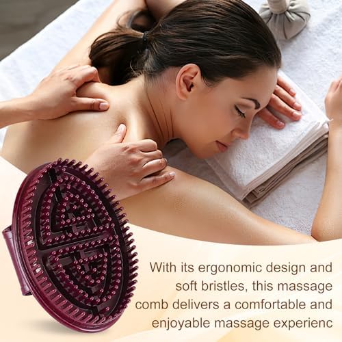 2Pcs Meridian Massage Brush,Full Body Massage Brush,Cepillos Meridianos,Eauty Salon Professional Custom Massager for Full Body SPA Massager Relaxation