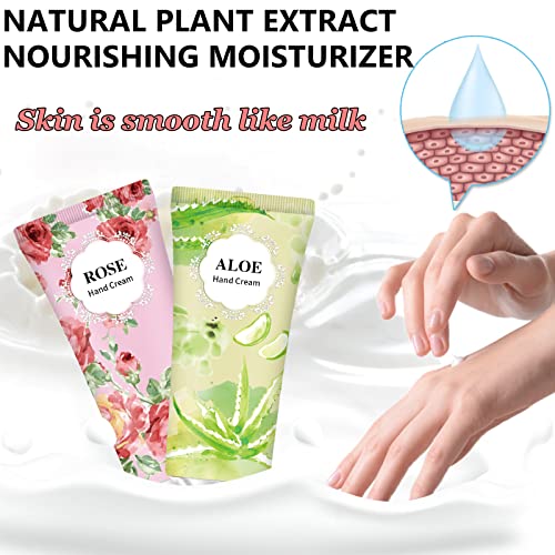 74 Pack Hand Cream Gift Set For Women and Girls,Mothers Day Gifts Bulk,Teacher Appreciation Gifts,Nurses Gifts,Natural Plant Hand Lotion For Dry Cracked Hands,Scented Mini Hand Lotion Travel Size