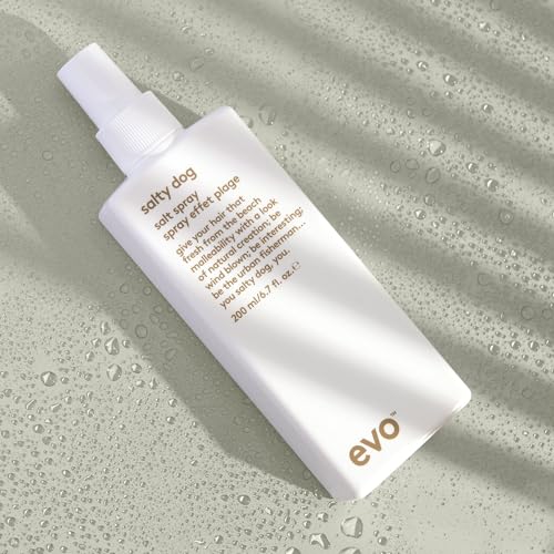 EVO Salty Dog Salt Spray - Hair Texture & Volume Spray - Beach Textured Hair, Natural Matte Finish