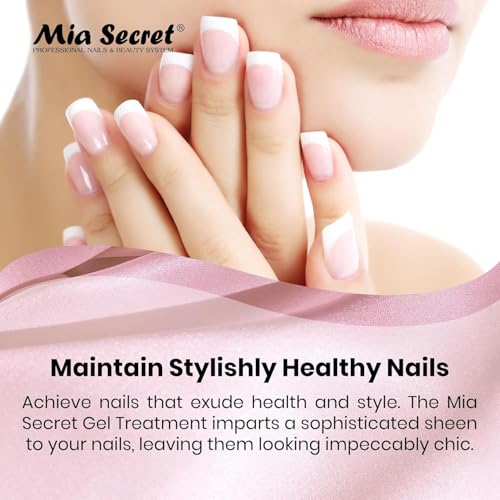 Mia Secret Professional Gel Nail Treatment Keratin Base & Top Gel 0.5 FLoz