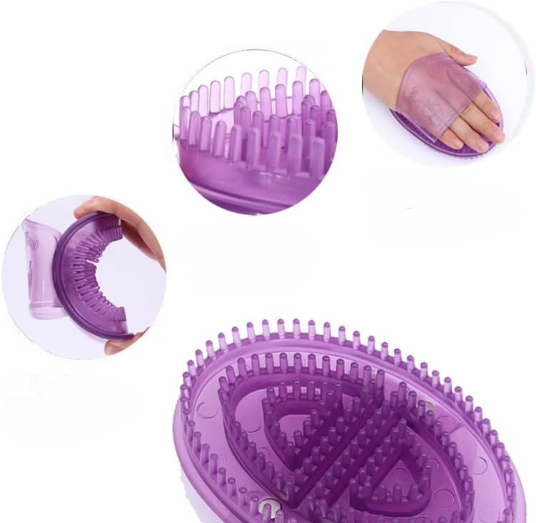 2 Pieces Meridian Massage Brush, Long Lasting Acupressure Meridian Brush, Hand Meridian Massage Brush,with Essential Oils