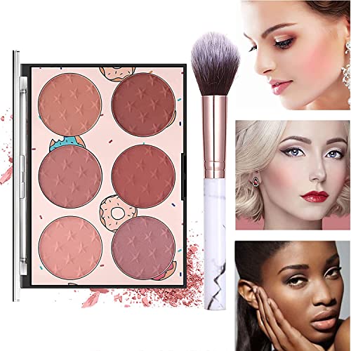 12-Color Pro Makeup Kit for Women - Eyeshadow, Foundation, Lipstick, Blush, Brushes, Eyeliner Stamp