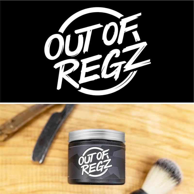 Out of Regz Operator Water Based Pomade for Men - Strong Hold, Natural Matte Finish, Sweat & Humidity Resistant, Natural Ingredients for Hair Health