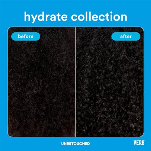 VERB Hydrate Conditioner - Nourish Dry + Frizzy Hair - Smooth + Reduce Frizz - Amber + Warm Jasmine Scent