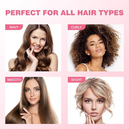 Sunnyholiday Styling Cream for Hair, Taming Wand 3-in-1 Formula Controls Flyaways, Smooths Frizz & Styles Edges Lightweight Hold, No Flaking, Slick Back Hair Products for All Hair Types (0.6 oz.)