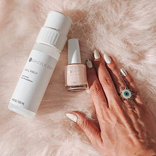 Dazzle Dry Nail Lacquer (Step 3) - Boss - A light and true neutral nude. Full coverage cream. (0.5 fl oz)