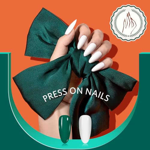 TsMADDTs Press On Nails Almond, 24 Colors 720PCS Short Fake Nails with Glues, Stickers, Tweezer for Women
