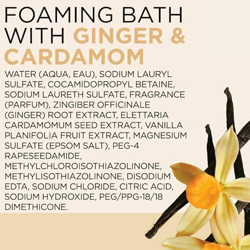 Dr Teal's Cozy Vanilla Season Comfort Pure Epsom Salt Soak and Cozy Vanilla Season Foaming Bath Duo Pack