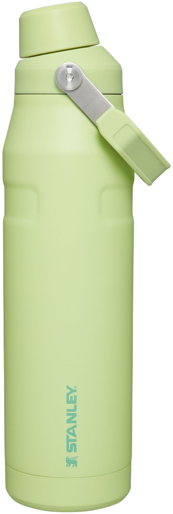 Stanley IceFlow Fast Flow Water Bottle 36 OZ | Angled Spout Lid | Lightweight & Leakproof for Travel & Gym | Insulated Stainless Steel | BPA-Free | Citron