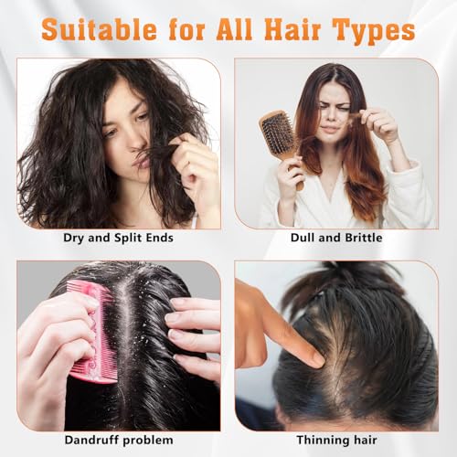 Anti Hair Loss Shampoo for Women, Shampoo for Thinning Hair for Women, Moisturizing & Promoting Hair Growth, 100ML(2PCS)