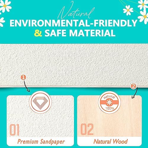 Professional Nail Files Double Sided Emery Board 80/100 Grit for Poly Gel Acrylic Nail Extension Manicure Pedicure Tool White 100Pcs