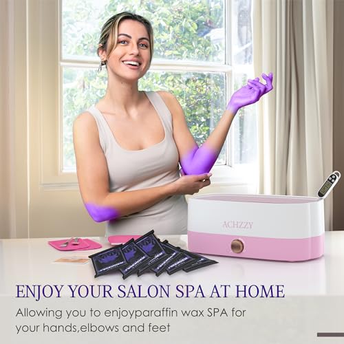 Natural Paraffin Wax Refills, 6 Pack Paraffin Wax Blocks of Lavender Scent for Paraffin Bath, Paraffin Wax for Hand and Feet for Deep Hydration, Moisturizing and Nourish(Lavender)