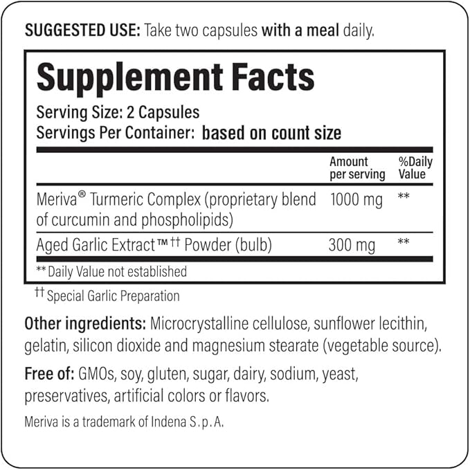Kyolic Aged Garlic Extract Formula 111, Healthy Inflammation Response, 50 Capsules (Packaging May Vary)