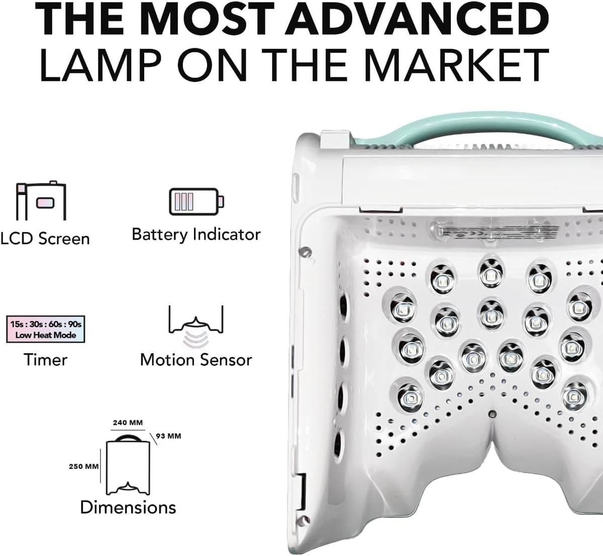 KIARA SKY LED Light Lamp | Beyond Pro | Cordless LED LAMP | Pink, ‎1 Count