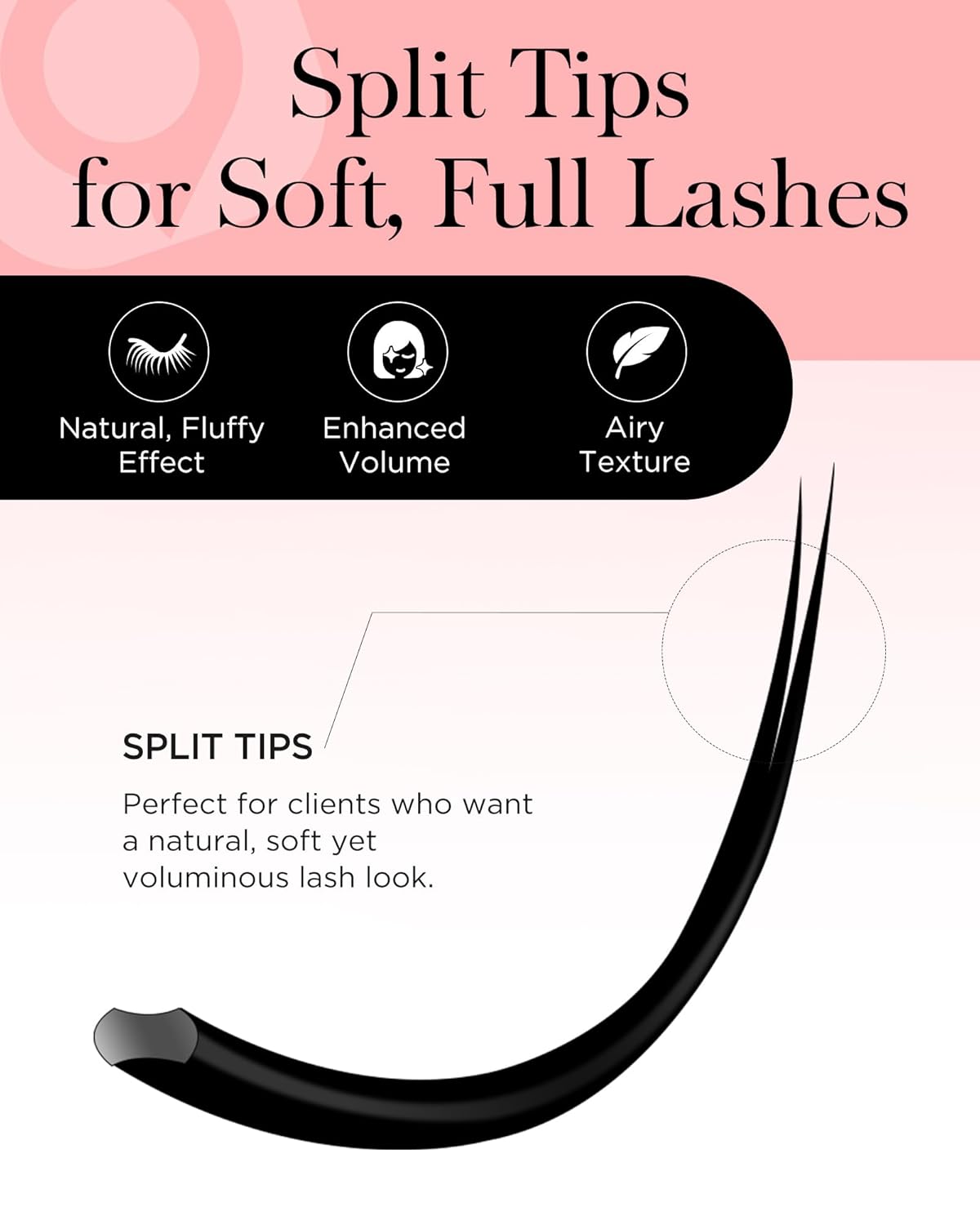 BEYELIAN Flat Eyelash Extension, Ellipse Lash Extensions 0.20 C Curl 11mm 16 Rows Matte Black Eyelash Extension Supplies Classic Lash Extensions Individual Eyelashes Salon Use