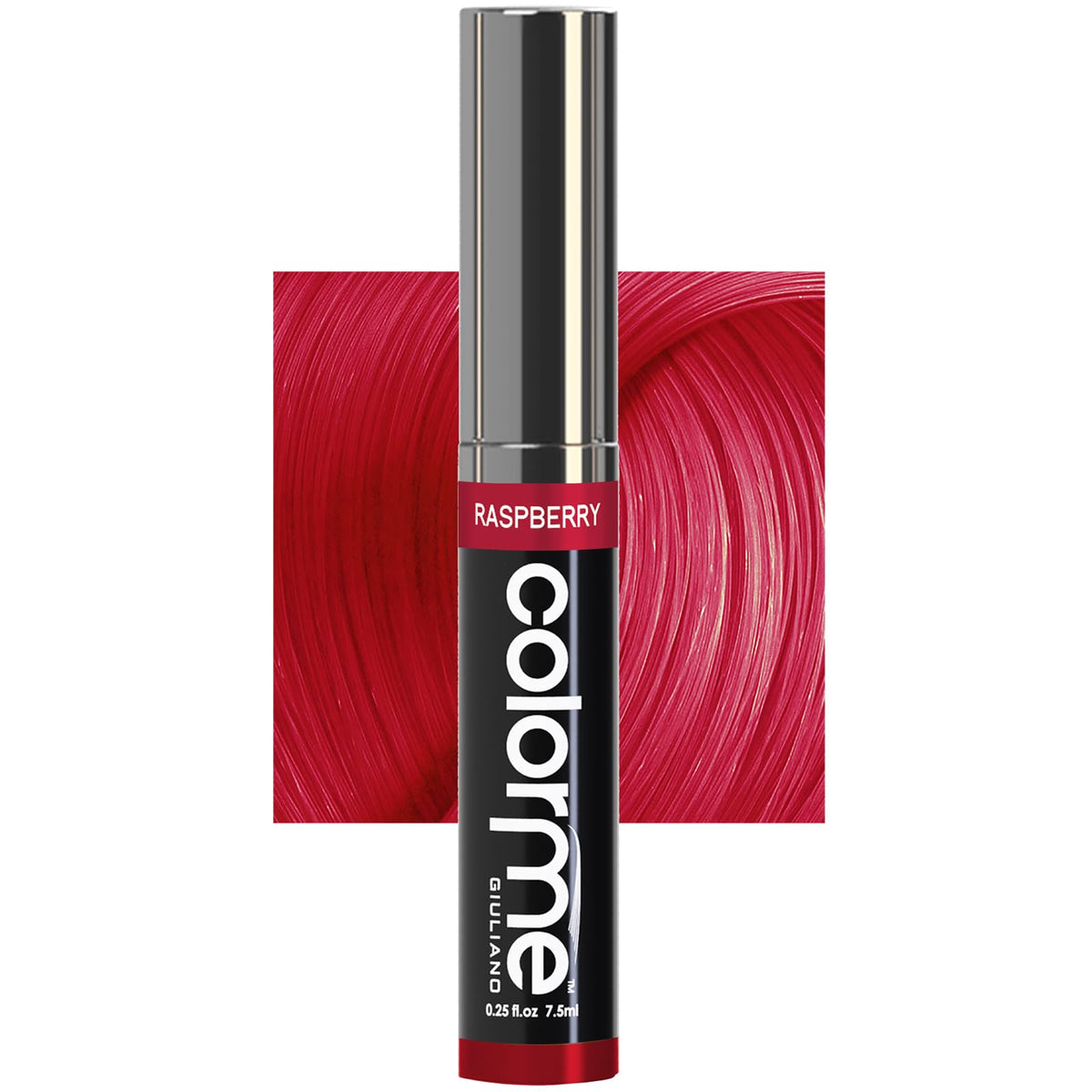 Colorme Root Touch Up Temporary Hair Mascara to color and Blend Semi Permanent Dye regrowth. Washes Out (RASPBERRY)