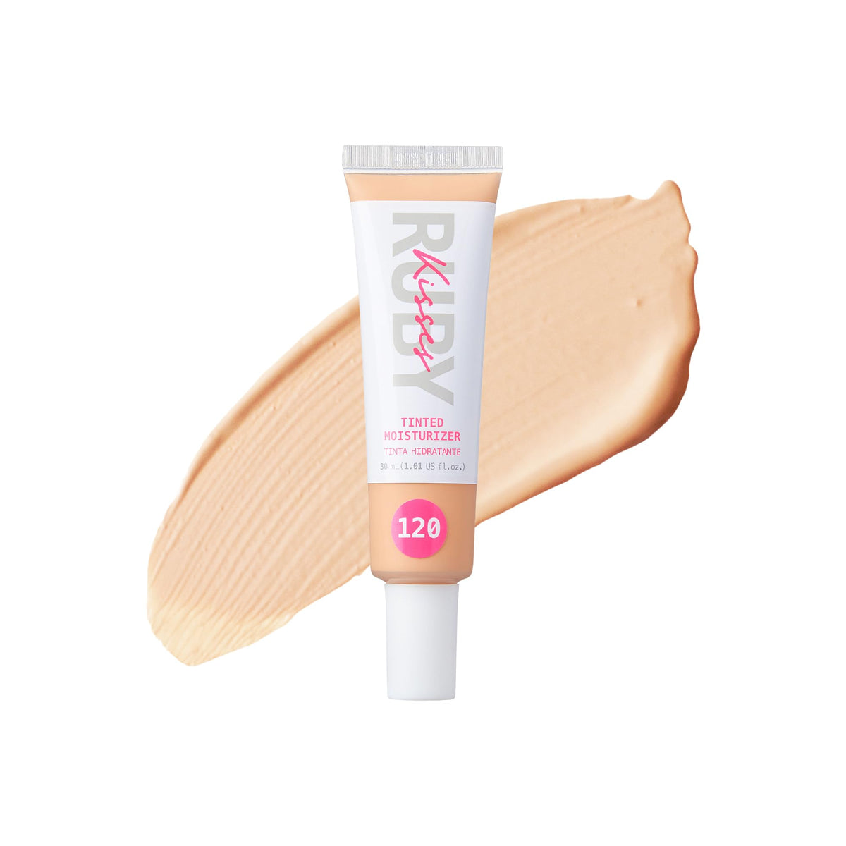 Ruby Kisses Tinted Moisturizer, Hydration, Calm & Revitalize Skin, Skin Perfecting, Blur Pores & Fine Lines, Natural Finish & All-Day Comfort Wear (Classic Ivory)