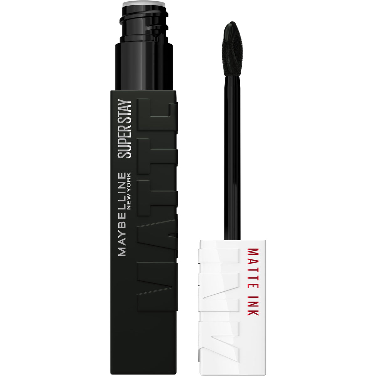 Maybelline SuperStay Matte Ink Liquid Lipstick, Long Lasting High Impact Color, Up to 16H Wear, Thrill Seeker (Matte Black Lipstick)