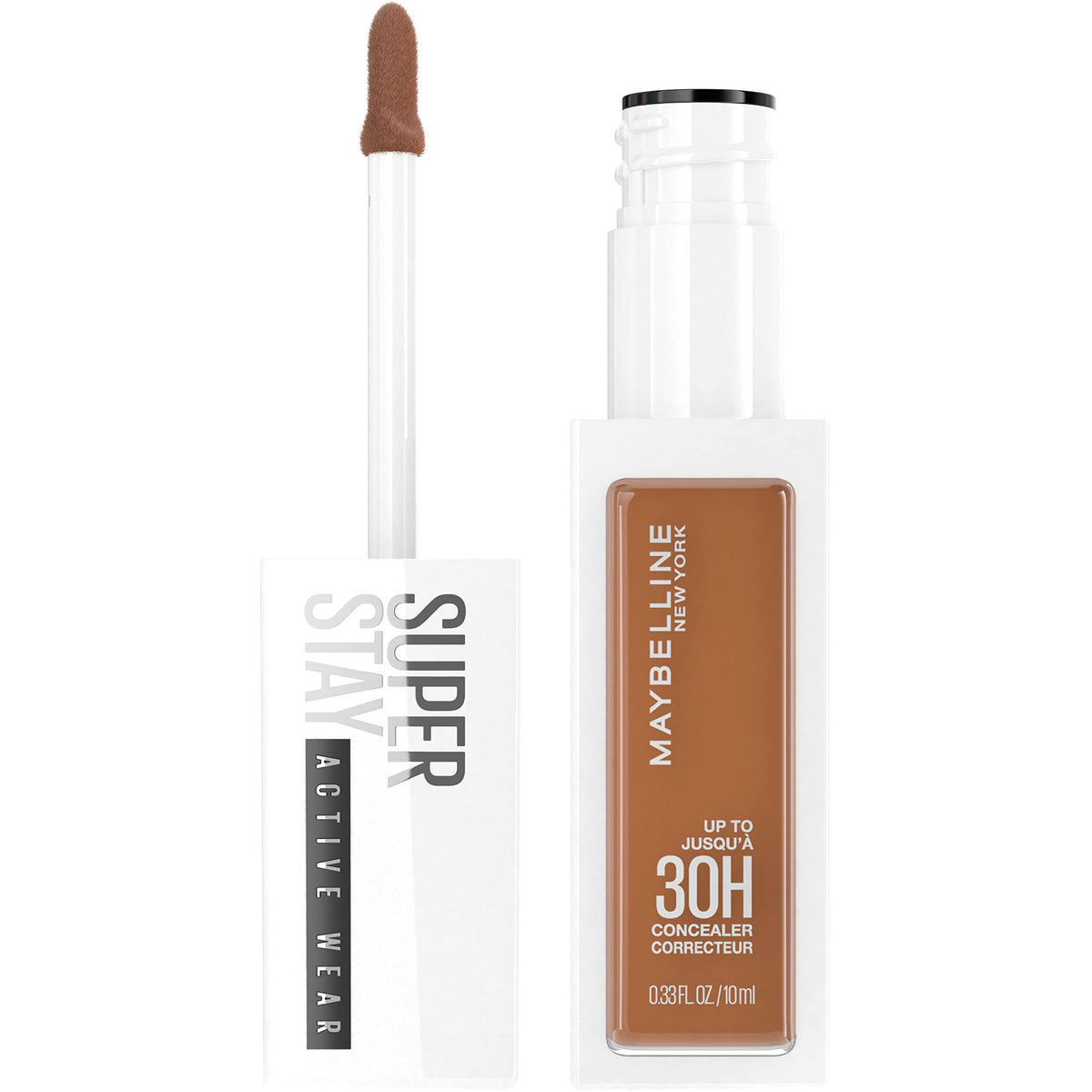 Maybelline Super Stay Liquid Concealer Makeup, Full Coverage Concealer, Up to 30 Hour Wear, Transfer Resistant, Natural Matte Finish, Oil-free, Available in 16 Shades, 57, 1 Count