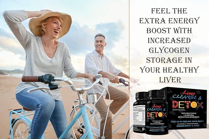 Research Labs 2 Pack Doctor Recommended Premium Liver Detox Cleanse & Support w/Milk Thistle, Beet Root, Dandelion. 23 Powerful Herbs for Powerful Detoxification