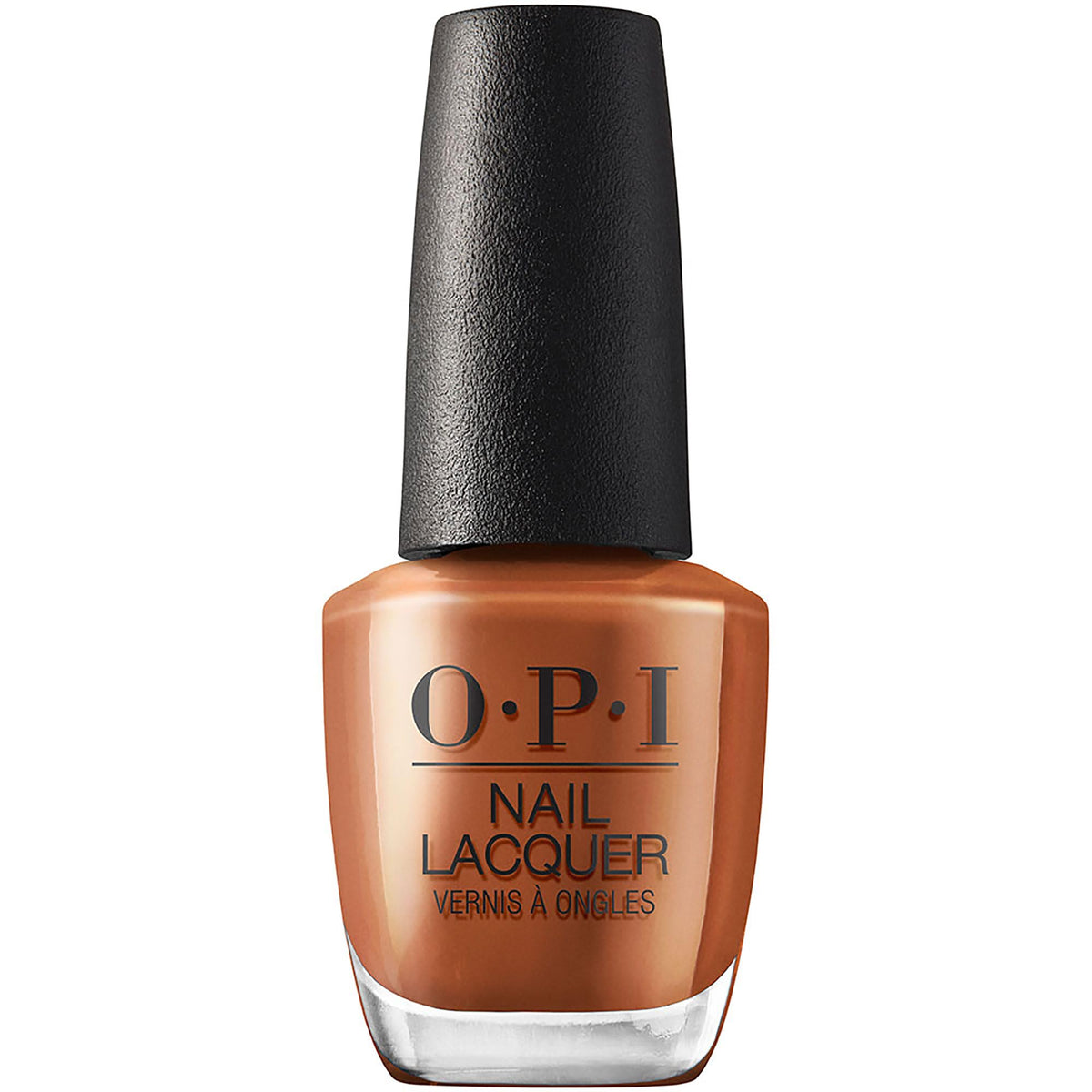 OPI Nail Lacquer My Italian is a Little Rusty | Opaque Muted Orange Crème Chip Resistant Nail Polish | Muse of Milan Collection