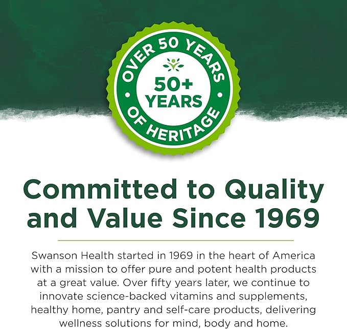 Swanson HERB American Ginseng STD 120 CAPS