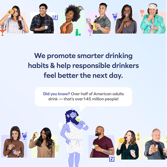 Cheers Protect | Daily Liver Supplement for Drinkers with L-Cysteine + DHM | Increase Glutathione Levels | 60 Doses | Cysteine, Dihydromyricetin, Milk Thistle, Prickly Pear, B-Vitamins, Ginger