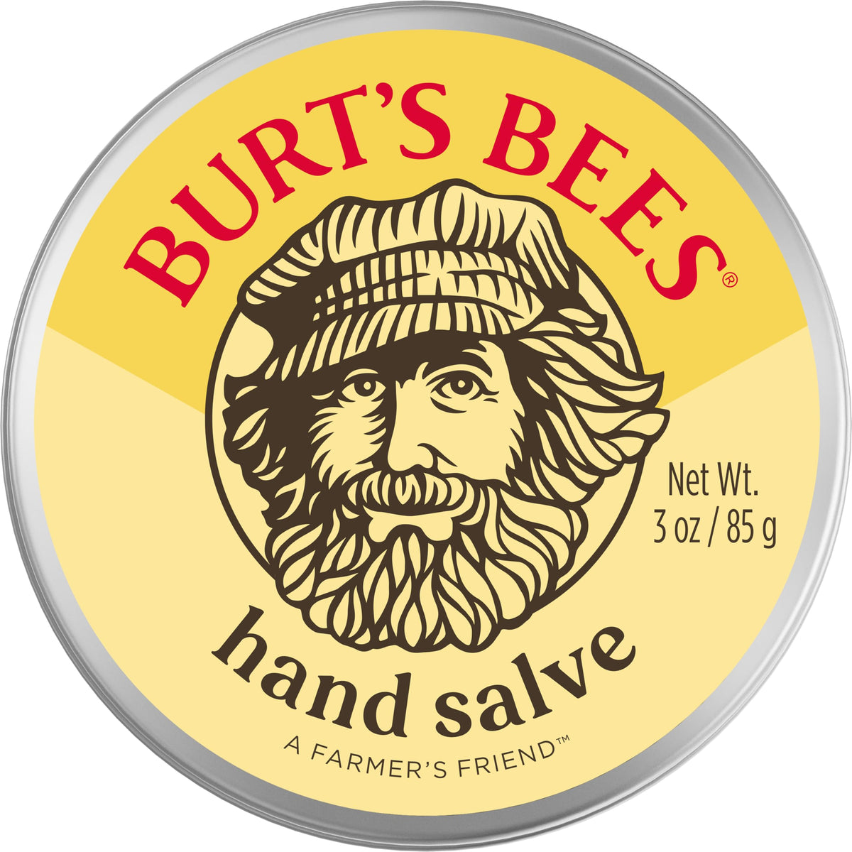Burt's Bees, Hand Salve With Botanical Oils and Beeswax, Moisturizing Balm for Dry Hands, 100 Percent Natural Origin Skin Care, 3 oz. Package
