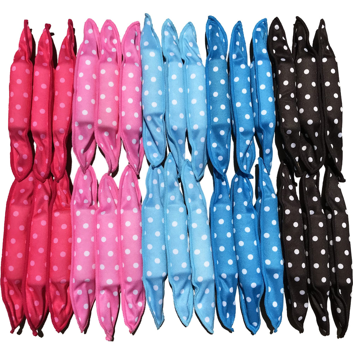 40 pieces soft sleep hair rollers pillow sponge rollers stain no heat foam hair rollers overnight hair rollers … …