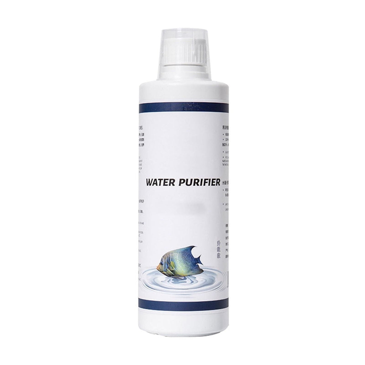 Qaailabf Fish Tank Water Purifier | Aquarium Water Clarifying Flocculant | Natural Safe Cleaning Agent | Improves pH & Alkalinity | Long-Lasting | Easy Use | 150ml Bottle