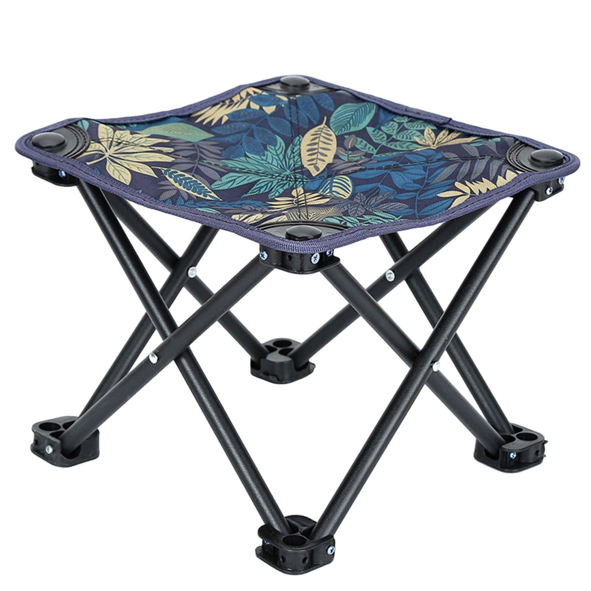 Amacok Outdoor Folding Chair Camping Picnic-Light Portable Chair Camping Picnic Beach Small Horse Zip Self-Driving Fishing Stools
