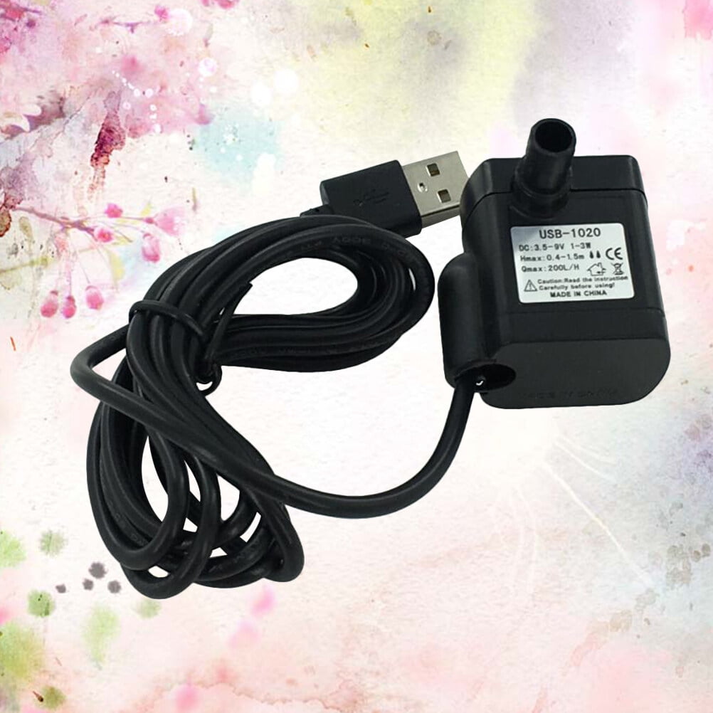 Pump Water Aquarium Submersible Fountain Usb Tank Dc Filters Fountains Mini Circulation Pet