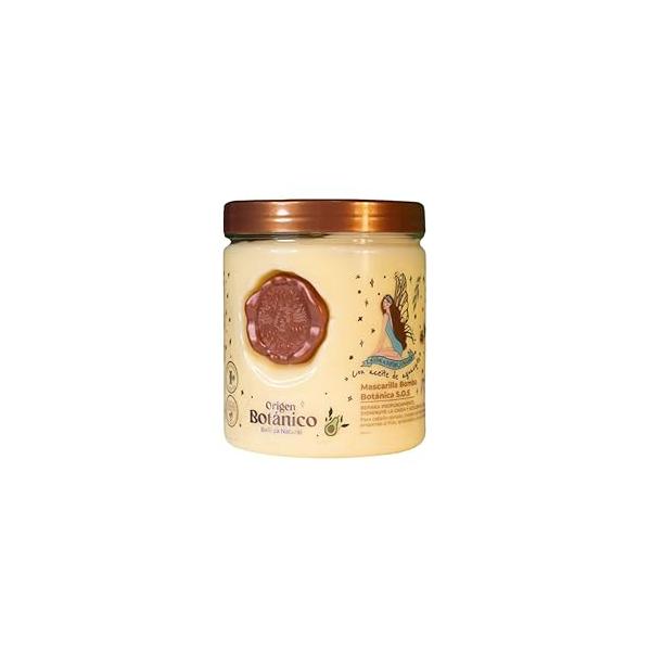 S.O.S. Botanical Bomb Mask 400 ml, Deeply repairs, reduces hair loss and accelerates growth. | Mascarilla Bomba Botanica Repara profundamente disminuye la caída y acelera el crecimiento