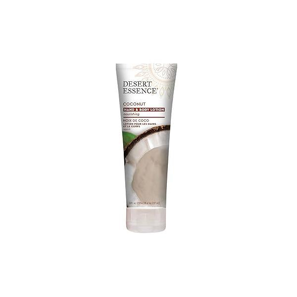 Desert Essence Organic Coconut Hand and Body Lotion 8 fl. oz.
