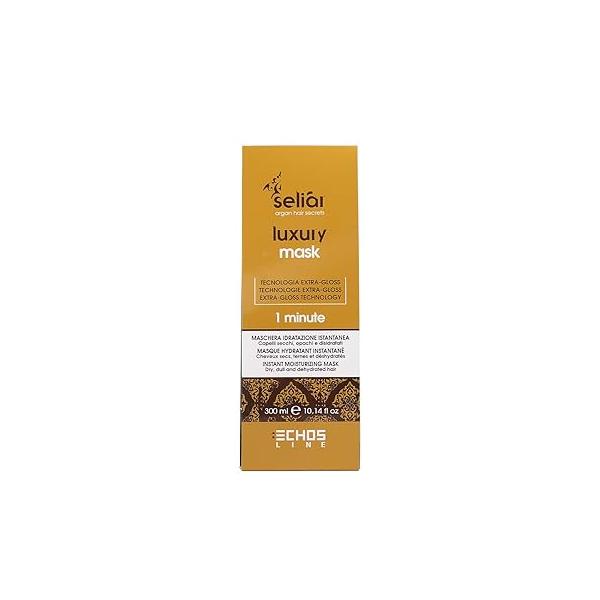 Seliàr Luxury Instant Moisturizing Mask for Dry and Dehydrated Hair - 300 ml