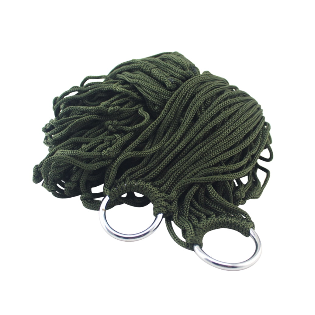 Raindrops 4Pcs Portable Camping Hammock Swing Bed with Nylon Material for Hiking 240*80*05cm